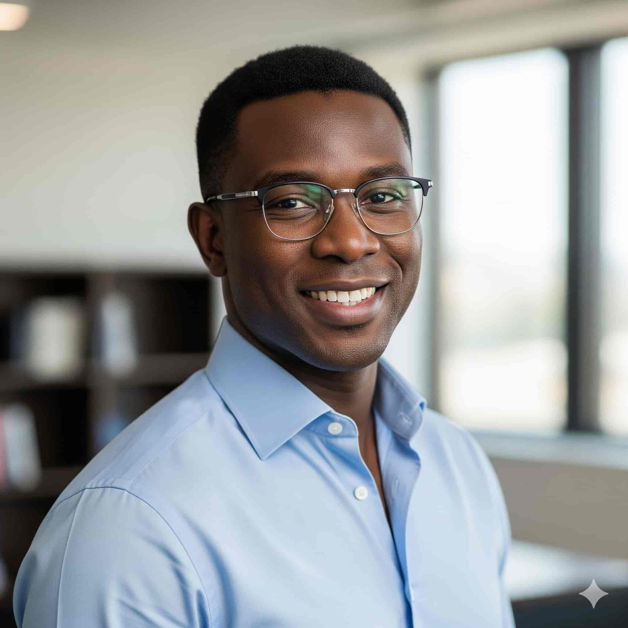Portrait of Tunde Bello, Head of AgTech